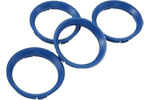FELGENFACTORY 4 anelli di centraggio 63 3-57 di colore blu, da 63,3 mm su 57,1 mm