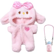 HTTDSLF Ropa Para Muñeca De Peluche De 17 Cm – Set De Disfraces, Sin Muñeca