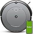 iRobot Roomba i1 Wi-Fi Connected Robot Vacuum - Navigates in Neat Rows, Compatible with Alexa, Ideal for Pet Hair, Carpets & Hard Floors, Roomba i1, Grey
