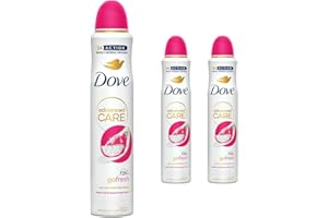 Dove Advanced Care Go Fresh Anti-Perspirant Aerosol Deodorant Spray for Women Dragonfruit & Coconut Cream, Pack of 3, 72 Hours Sweat Protection Pro-Ceramide Technology, 200 ml