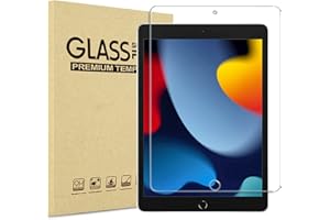 ProCase 1 Opak folia ochronna do iPad 10,2 cala 9/8/7, generacji 2021/2020/2019, folia ochronna na wyświetlacz 9H szkło hartowane Screen Protector folia – przezroczysta