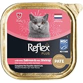Reflex Plus Pate Somonlu ve Karidesli Kedi Konservesi 85 Gr