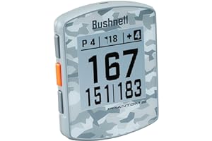 BUSHNELL Phantom 2 GPS DE Golf, Adultos Unisex, Gris Camo, Talla Unica