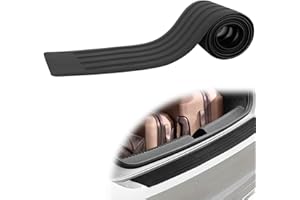 COWANIEE Universal Car Bumper Protector, 35.4" x 2.95" Anti-scratch Bumper Protector for Most Cars SUV and Truck