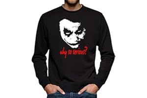 TSHIRT-PEOPLE Joker Why so Serious? Sweatshirt Pullover Herren