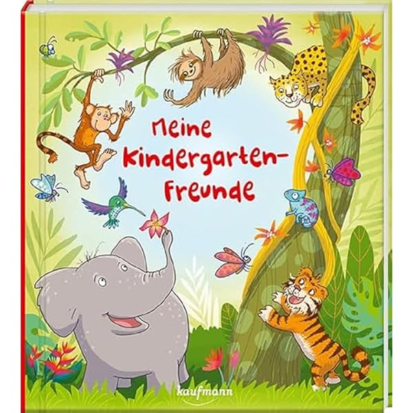 Freundebuch Meine Kindergartenfreunde In Rosa Von Papierdrachen