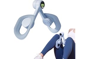 RYFPDML Pelvic Floor Trainer for Women, Inner Thigh Muscle Master Exercise Devices with Counter, 360° Rotating Pelvic Floor Exerciser Leg Strengthener Workout Pumpkin Lamp (C)