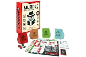 Goliath Games Presents: Murdle - The Board Game | Based on the Popular Puzzle Book | Clues, Codes, Mystery, Murdle | For 1+ Players Ages 14+
