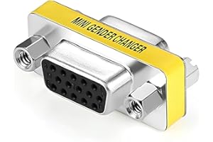 ISTARCOMPUTER Adaptateur CHANGEUR DE Genre DB15 VGA Femelle/Femelle F/F