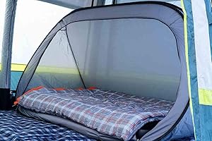 OLPRO Free Standing 2 Berth Inner Tent, Pop Up Design with Fly Mesh For 2 Berth Fits Double Airbed, for use in driveaway awnings