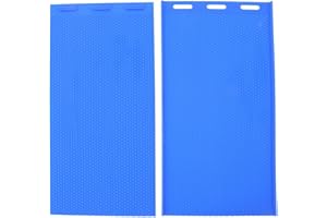 Tissting Molde de Prensa de Cera de Abejas, Molde de Silicona Suave y Duradero para Hoja de Cera de Abejas, 2 Piezas, Herramienta de Bricolaje para Apicultura