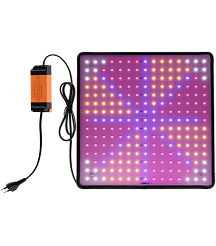 Lampe Croissance LED 4 Têtes - Spectre Complet Réglable Avec Télécommande Pour Plantes D'intérieur
