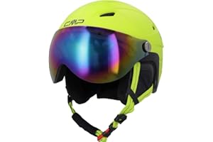 CMP - Casco da sci per bambini Wj-2 con visiera, Apple, S