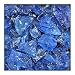 Produktbild Kieskönig Glasbrocken Glasbruch Glassteine Glas Gabione 60-120 mm Azure-Blau 50 kg
