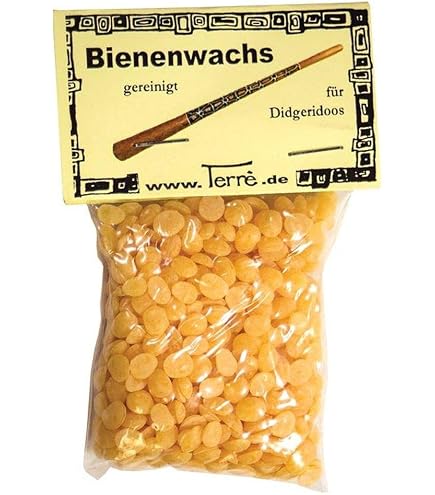 Bienenwachs Für Didgeridoo Mundstück – Reines Imkerwachs, Natürliche Farbe, Leicht Formbar