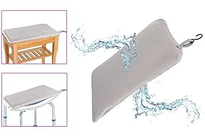 MYBOW Banc de Douche, Coussin de Baignoire, Chaise de Douche pour Personnes âgées, Coussin de Bain pour Personnes âgées, bancs de Baignoire pour Personnes handicapées, Coussins rembourrés
