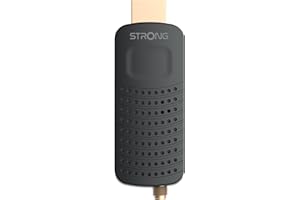 STRONG - Receptor HDMI/Decodificador DVB-T2 - SRT84 - Función Grabadora - Compatible con los Estándares HEVC265 & Dolby Audio - Guía Electrónica de los Programas - Mando a Distancia 2 en 1 - Negro