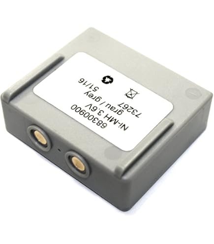 Batterie 2500mAh 3,6V Ni-MH Pour Télécommandes Hetronic - Compatible CS 434, Ergo, Nova, Mini, Etc.