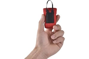 QILUCKY 1 mini couverture de pique-nique 70 x 110 cm - Ultra légère - Petite couverture de pique-nique portable - Pour la plage, le pique-nique, le camping et la randonnée - Rouge