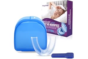USLEEPY Gouttière Dentaire Anti Bruxisme, Anti Ronflement Solution Ronflement Protecteurs Buccaux, Empêche Le Grincement Des Dents Et Les Douleurs À La Mâchoire Pour Aide Apnée Sommeil Réduction Ronflement