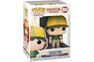 Funko Pop! Vinyl: Television: Stranger Things: Dustin Henderson - (at Camp) - sans-Dents- Figurine en Vinyle à Collectionner - Idée de Cadeau - Produits Officiels - TV Fans