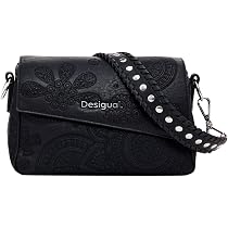 Desigual ACCESSORI BORSA A MANO PU Donna Marrone One Size - 7