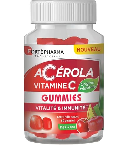 Vitamine C Gummies 1000 Mg Xemenry - Booster énergétique, Soutien Immunitaire, 30/60/100 Gummies, Neuf