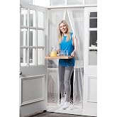 Mia Luas Magnet Door Fly Screen, Fly Insect Holder, White Tulle Fly Screen, Mosquito Net, Balcony Door, Sliding Door, Tera