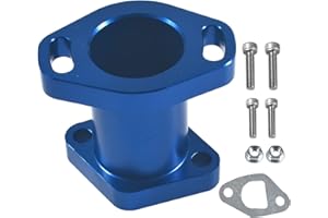 AKSGKGQ BSHWKP Racing Performance Intake Pipe Inlet Manifold For Predator 212cc Honda GX200 6.5HP Chinese OHV Engines/Chinese 196cc Clone Engines Mini Bike Go Kart