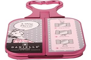 DC DANIELLE Danielle Creations Drei Wege Travel Spiegel, Vintage Rose Shimmer