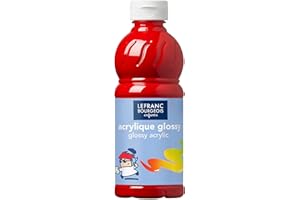 Lefranc Bourgeois Acrilico Glossy 500 ml - Rosso Vivo