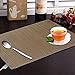 Yelllow Weaves 6 Piece Dining Table Placemats - Copper Black RS.619.00