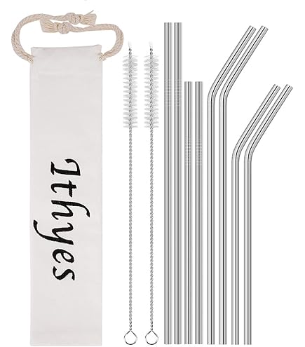 22-Piece Silicone Straw Tips - Food Grade Covers For 6mm Metal Straws