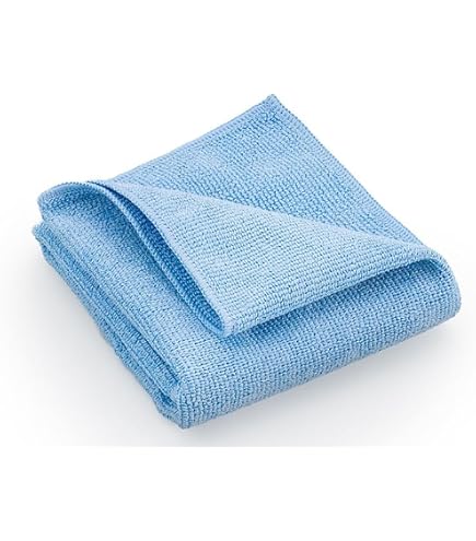 Mikrofaser-Polier- & Glastuch – 50x70 Cm, Blau – Streifenfrei Für Glas & Empfindliche Oberflächen