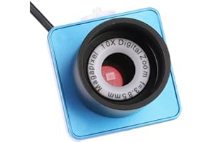 DIYEENI Télescope monoculaire, télescope numérique 1,25 Pouce avec caméra oculaire électronique, pour Port USB d'astrophotographie-640x480 Pixels