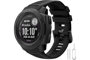 BOJYS Cinturino Instinct 2 Braccialetto, 22mm Cinturini Silicone Ricambio Accessori Sportivo Cinturino per Instinct 2, Instinct, Instinct Esports, Instinct Solar Smart Watch