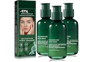 DMJUZE Fubsta Skin Firming Rejuvenating Serum,2024 New Skin Firming Serum,Hyaluronic Acid Facial Serum,Rejuvenating Serum,Facial Serum,Lifting And Firming,Refreshing And Non-Sticky,For All Skin Types (3Pcs)