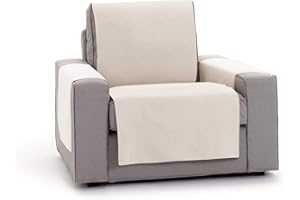 Eysa Levante Funda de sofá, Algodón, Beige, 1 Plaza