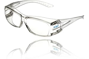 Dräger Gafas de seguridad X-pect 2400 | Gafas protectoras ligeras | Para obras, talleres, ciclismo, jogging, servicio de rescate, laboratorio | Resistntes a los arañazos y sin niebla