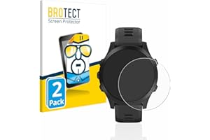BROTECT Protector Pantalla para Garmin Forerunner 945 Protector Transparente (2 Unidades) Anti-Huellas