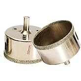 DepoLife Mermer Granit Fayans Cam Yuvarlak Delme Pan&ccedil; Elmas U&ccedil; Yuvarlak A&ccedil;ma Matkap i&ccedil;in Karot 5cm (50mm)