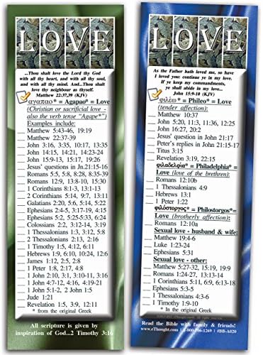 Love - Pack of 25 Cards (2x6)