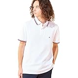 Tommy Hilfiger Maglietta Polo Maniche Corte Uomo Core Tommy Tipped Slim Fit