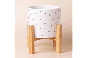 Leaf Ceramic Indoor Cachepot Planters