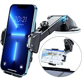 Hocerlu Ara&ccedil; Cep Telefonu Tutucu, Ultra Sağlam Ara&ccedil; Cep Telefonu Tutucu, G&ouml;sterge Paneli ve &Ouml;n Cam i&ccedil;in Vantuz, &Ccedil;ok Y&ouml;nl&uuml; Sil