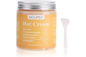 MQUPIN Anti Cellulite Cream 250g,Hot Cream,Slimming Cream,Fat Burning Cream,Organic body slimming cream,Natural Cellulite Treatment Cream for Tightening Skin,Tummy, Abdomen,Legs, Arms, Buttocks and Waist