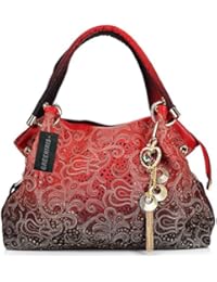 Greeniris Dames Mode Faux cuir Sacs à main pour femme