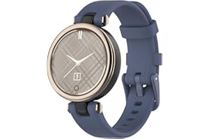 Shieranlee Band for Garmin lily Strap - Silicone Replacement Strap Bracelet Wristband -Lady wrist watch