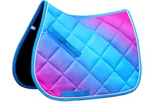 Horsenjoy Schabracke Rainbow Pastel Dressurschabracke