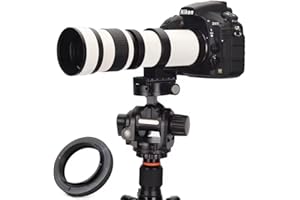 JINTU Telefoto Lente 420-800mm f/8.3 Zoom fotocamera SLR Lente per Canon T7i T6 T6i T6s T7 T8i T3i, T4i, T5, T5i, SL2, 4000D 2000D 80D 90D 5D III 6D 7D II 60D 70D 250D 750D 760D 1200D